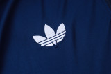 2026-27 RMA Royal blue Half Pull Tracksuit #B26028(半拉链)