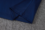 2026-27 RMA Royal blue Half Pull Tracksuit #B26028(半拉链)