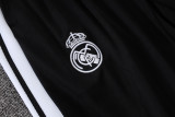 2026-27 RMA Black Half Pull Tracksuit #B26013(半拉链)