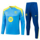 2025-26 BAR Light blue Half Pull Tracksuit #B25156(半拉链)