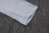 2026-27 RMA White Half Pull Tracksuit #B26012(半拉链)