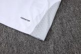 2026-27 RMA White Half Pull Tracksuit #B26012(半拉链)