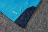 2026-27 Spain Lake blue Kids Half Pull Tracksuit #E26023(童装)(半拉链)