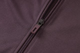 2026-27 RMA Gray Purple Kids Jacket Tracksuit #E26025(童装)