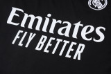 2026-27 RMA Black Half Pull Tracksuit #B26013(半拉链)