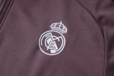 2026-27 RMA Gray Purple Kids Jacket Tracksuit #E26025(童装)