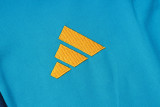 2026-27 Spain Lake blue Kids Half Pull Tracksuit #E26023(童装)(半拉链)
