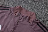 2026-27 RMA Gray Purple Kids Jacket Tracksuit #E26025(童装)