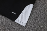 2026-27 RMA Black Half Pull Tracksuit #B26013(半拉链)