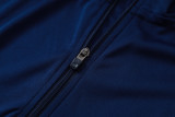 2026-27 RMA Royal blue Half Pull Tracksuit #B26028(半拉链)