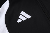 2026-27 RMA Black Jacket Tracksuit #A26018