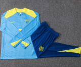 2025-26 BAR Light blue Half Pull Tracksuit #B25156(半拉链)