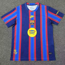 2025-26 BAR Blue Red Training shirts (中间标)