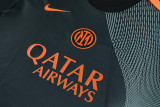 2026-27 INT Black Short shirts and Long trousers Suit (圆领)