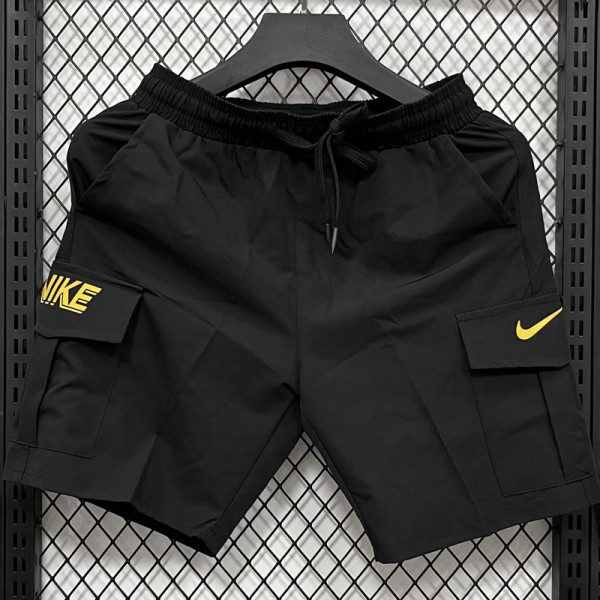 A2633 NK Black Casual Short Pants