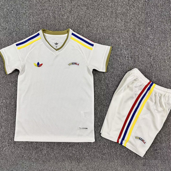 2026-27 Venezuela Away Kids Soccer Jersey