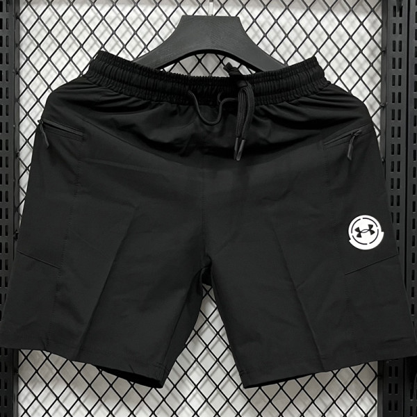 A2636 UA Black Casual Short Pants