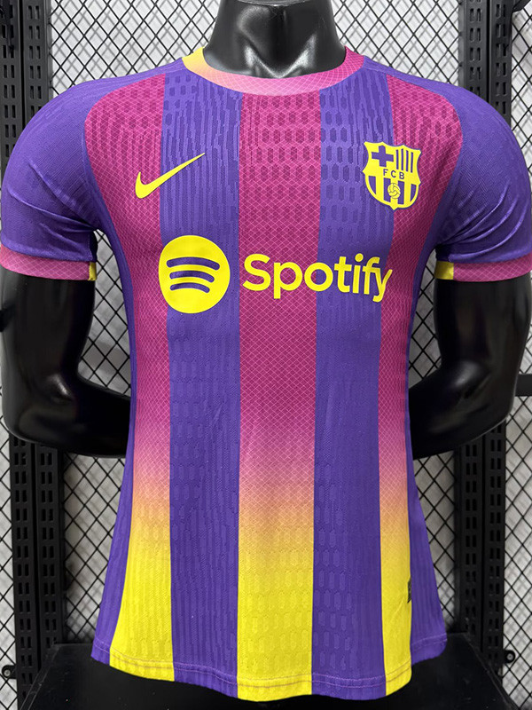 2025-26 BAR Purple Pink Special Edition Player Version Training Shirts