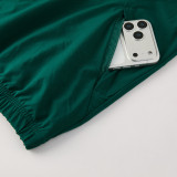 2025-26 Italy Green Windbreaker Suit (Hoodie)(风衣套装)