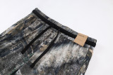 C2525 AJ Gray Bastketball Casual Short Pants #树枝影