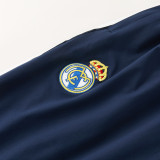 2025-26 RMA Royal Blue Windbreaker Suit (Hoodie)(风衣套装)