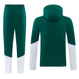 2025-26 Italy Green Windbreaker Suit (Hoodie)(风衣套装)