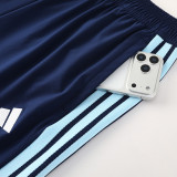 2025-26 Argentina White Windbreaker Suit (Hoodie)(风衣套装)