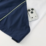 2025-26 RMA Royal Blue Windbreaker Suit (Hoodie)(风衣套装)