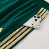 2025-26 Italy White Windbreaker Suit (Hoodie)(风衣套装)