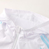 2025-26 Argentina White Windbreaker Suit (Hoodie)(风衣套装)