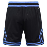 A2602 AJ Black Bastketball Casual Short Pants #图影黑