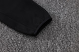 2025-26 Ajax Black Hoodie Jacket Tracksuit #F639