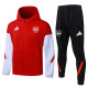 2025-26 ARS Red Hoodie Jacket Tracksuit #F638