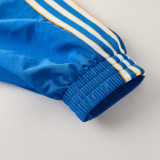 2026-27 RMA Fancy blue Half Pull Windbreaker (半拉风衣)