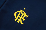 2025-26 Flamengo Royal blue Hoodie Jacket Tracksuit #F634