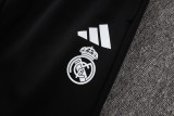 2025-26 RMA Black Hoodie Jacket Tracksuit #F633