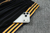 2025-26 Man Utd Black Tank top and shorts suit