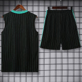 2025-26 LIV Black Tank top and shorts suit