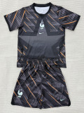 2026-27 France Grey Goalkeeper Kids Soccer Jersey