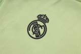 2025-26 RMA Light green Hoodie Jacket Tracksuit #F635