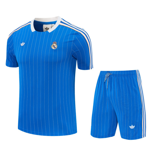 2026-27 RMA Blue Training Short Suit
