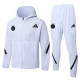 2025-26 Ajax White Hoodie Jacket Tracksuit #F631
