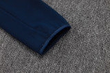2025-26 Flamengo Royal blue Hoodie Jacket Tracksuit #F634