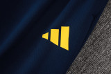 2025-26 Boca Juniors Royal blue Hoodie Jacket Tracksuit #F632