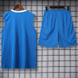 2025-26 RMA Blue Tank top and shorts suit