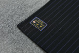 2025-26 Man Utd Black Tank top and shorts suit