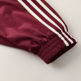 2026-27 ARS Brown Red Half Pull Windbreaker (半拉风衣)