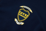 2025-26 Boca Juniors Royal blue Hoodie Jacket Tracksuit #F632