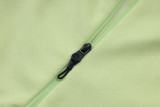 2025-26 RMA Light green Hoodie Jacket Tracksuit #F635