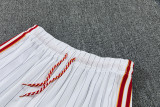 2026-27 Roma White Tank top and shorts suit